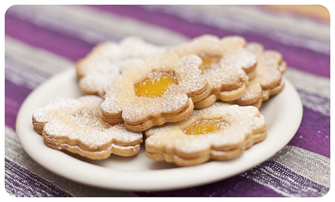 Orange Curd Kisses xx