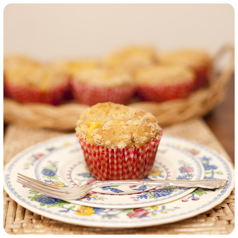 Apple Crumble and Custard Muffins