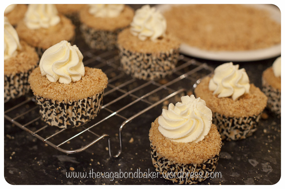 Banoffee pie cupcakes