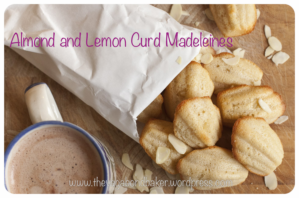 Almond and Lemon Curd Madeleines | Vagabond Baker