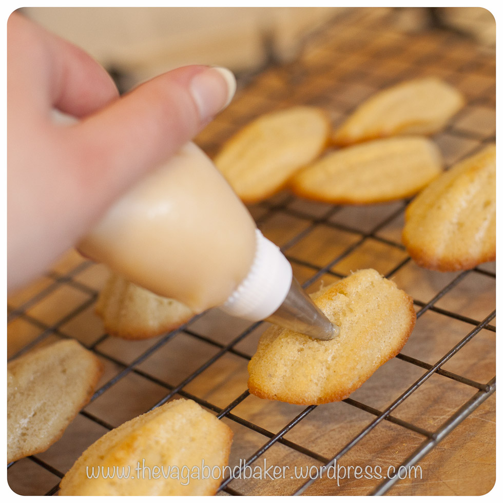 Almond and Lemon Curd Madeleines | Vagabond Baking