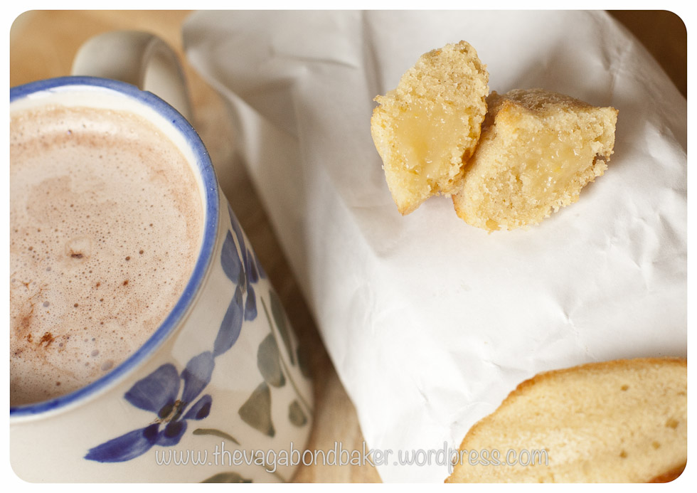 Almond and Lemon Curd Madeleines | Vagabond Baking
