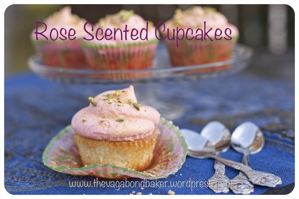 Rose Scented Cupcakes | Vagabond Baking