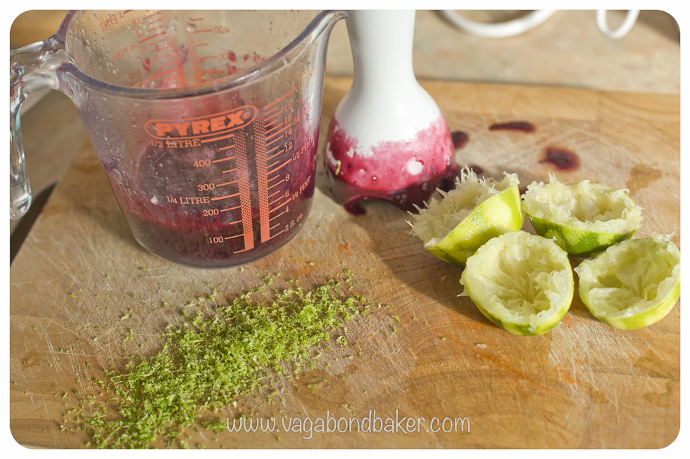 blitz them then add the lime juice