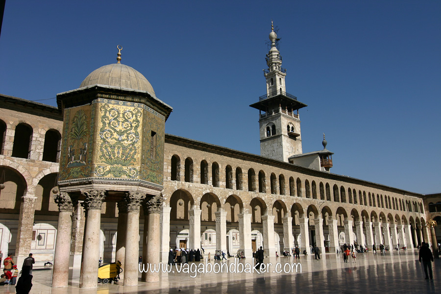 The beautiful Umayyad Mosque