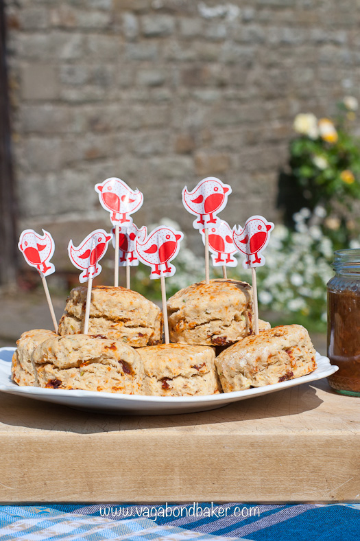 Vegan Sun-Dried Tomato Scones | Vagabond Baking