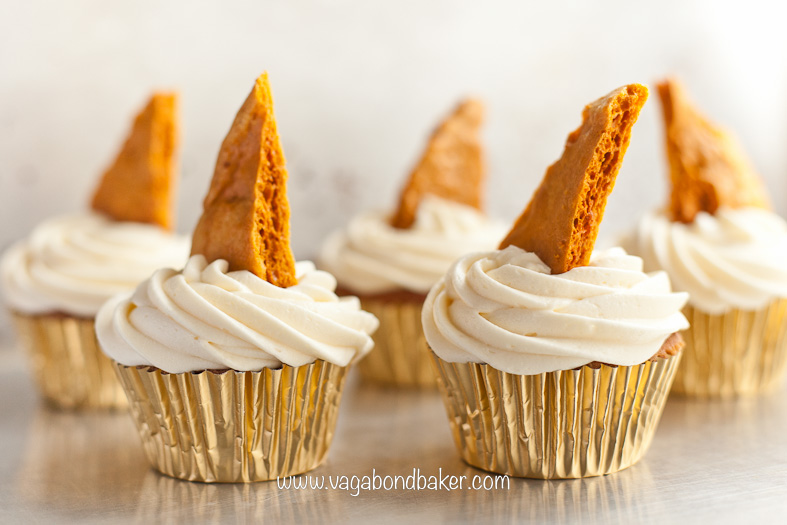 Cinder Toffee Cupcakes | Vagabond Baking