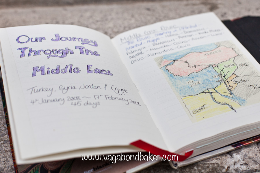 Keeping a creative travel journal | Vagabond Baking