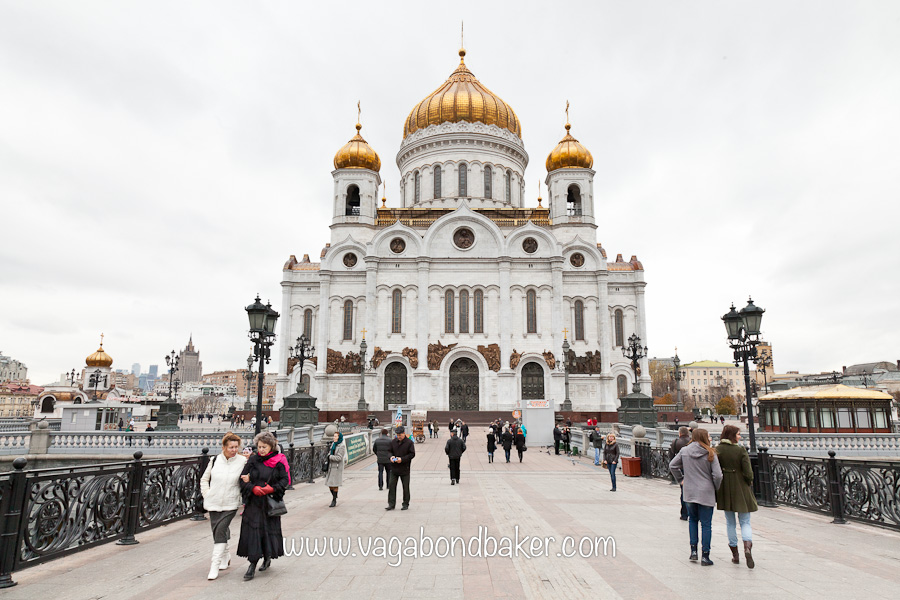Cathedral of Christ the Saviour. Moscow