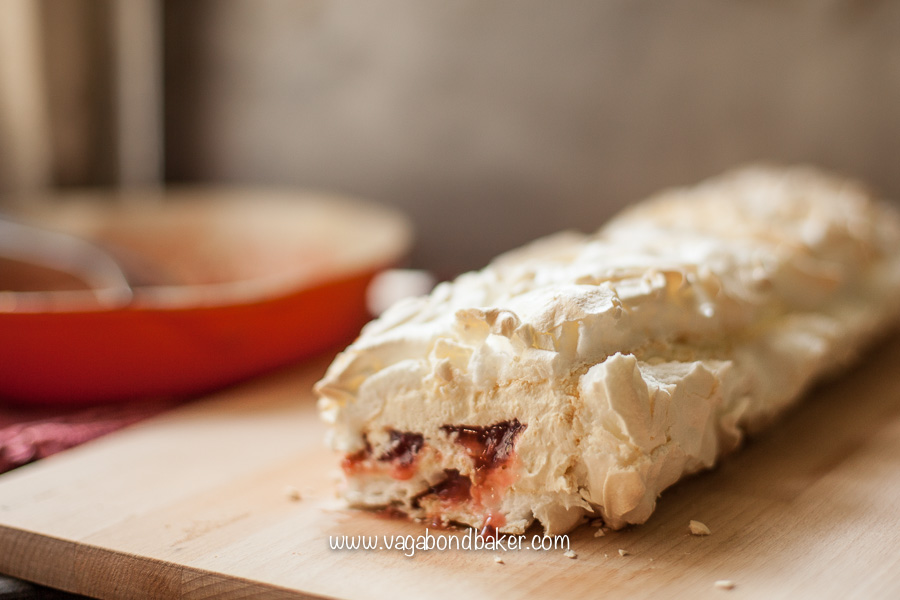 Gooseberry Meringue Roulade-7641
