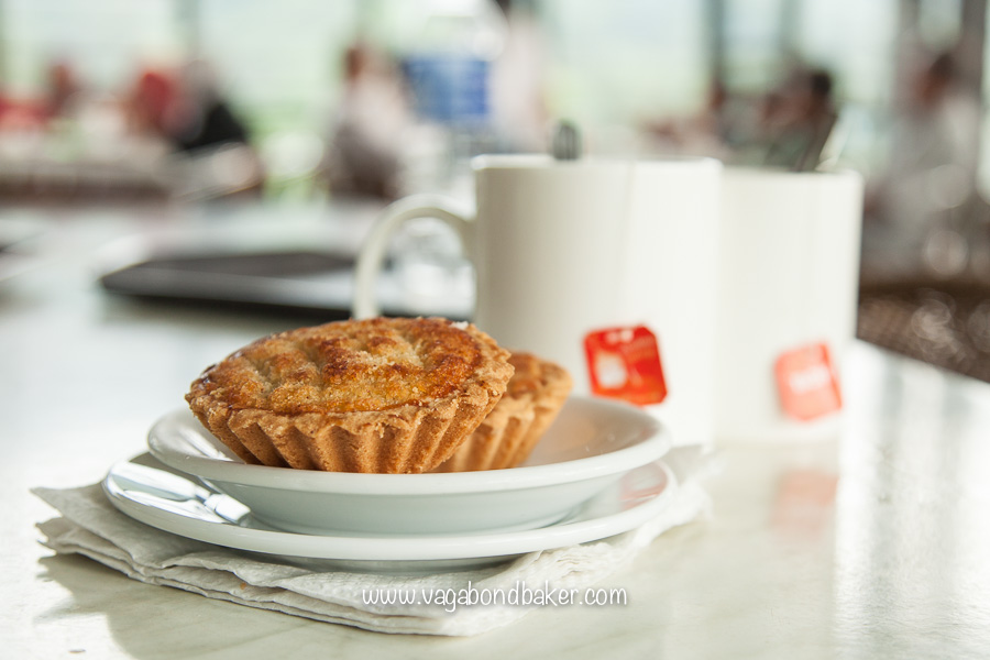 A delicious Coconut Tart at the Boh Tea Plantations, Cameron Highlands, Malaysia