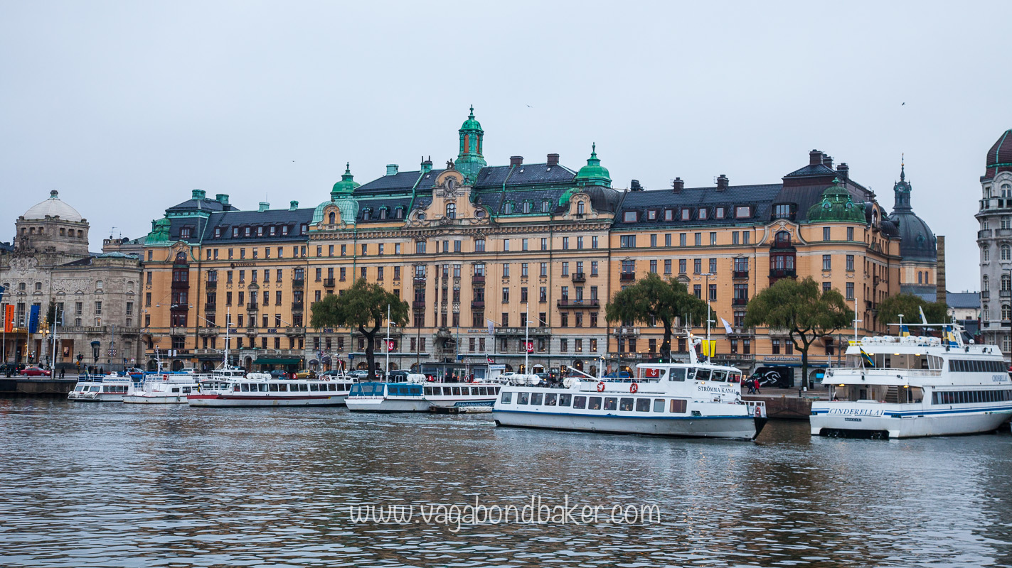 Copenhagen to Finland. Stockholm