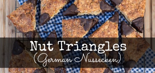 German Nut Triangles