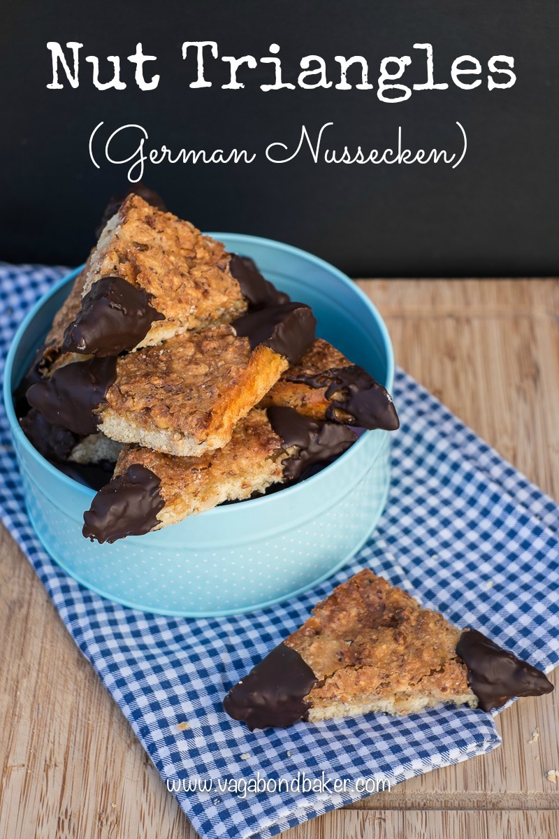 German Nut Triangles