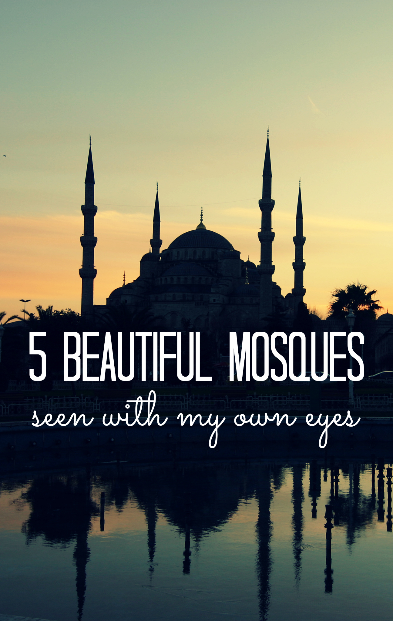 5 beautiful mosques of the world