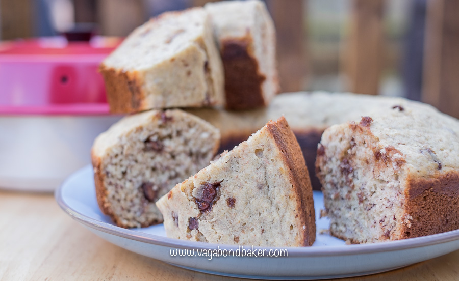 Banana Choc Chip Ring Cake