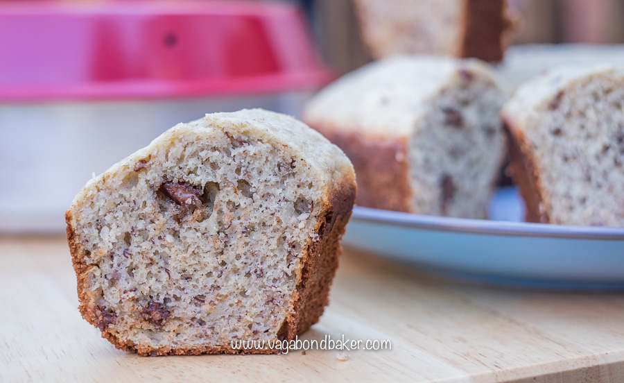 Banana Choc Chip Ring Cake