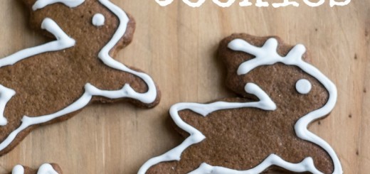 Gingerbread Reindeer Cookies, so cute and Christmassy!