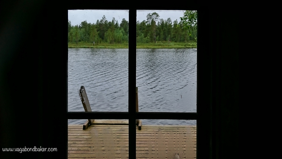 Finland Summer Sauna Lake Leap