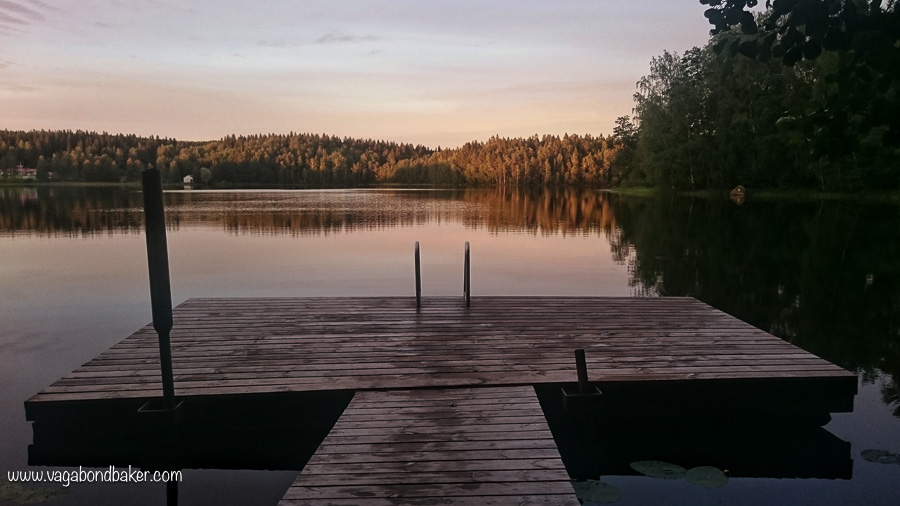 Finland Summer Lake Swimming, Aulanko, Hämeenlinna